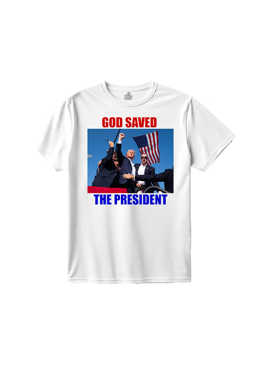 GOD SAVED THE PRESIDENT